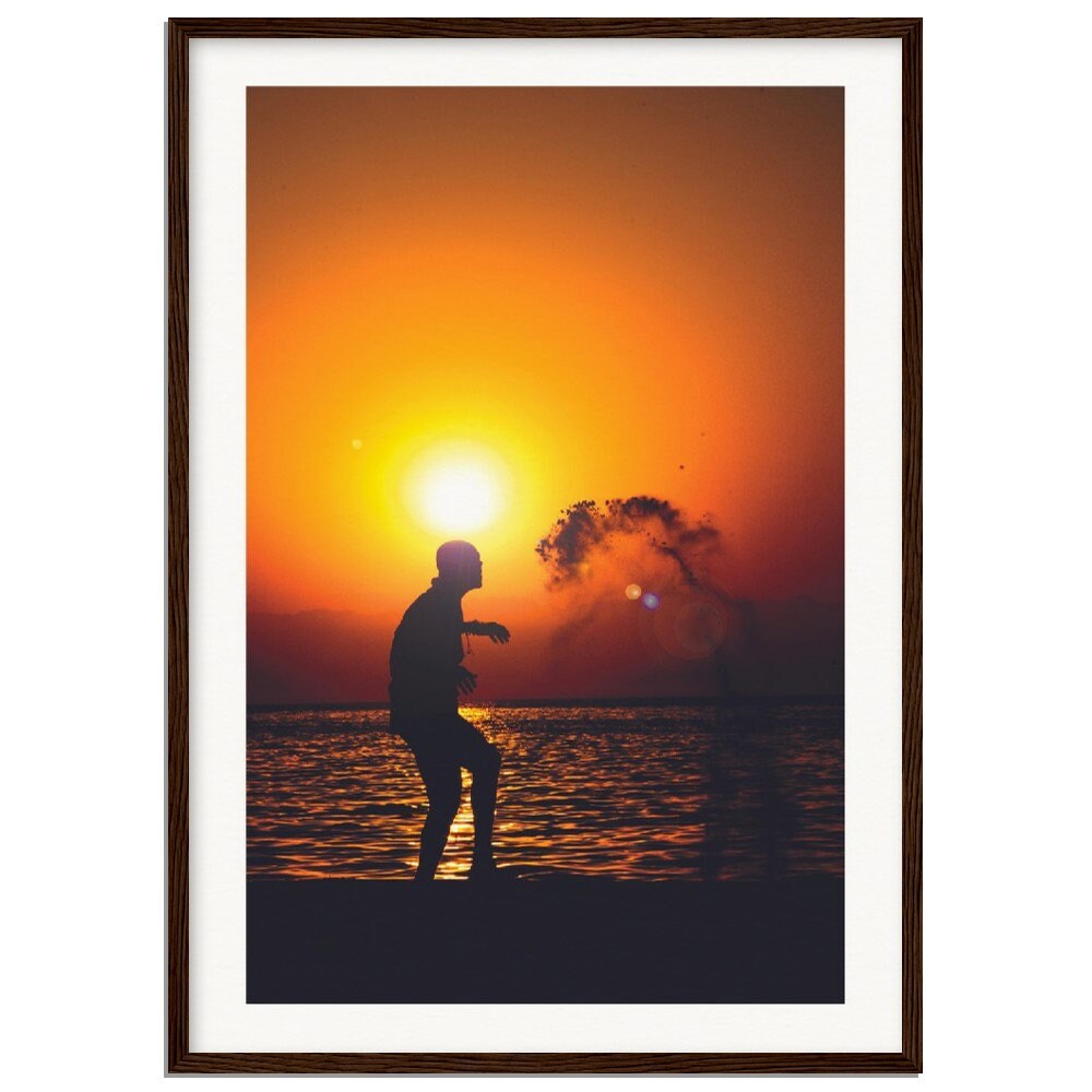 Facing the Wild Wall Art Print Quality Frame Etsy