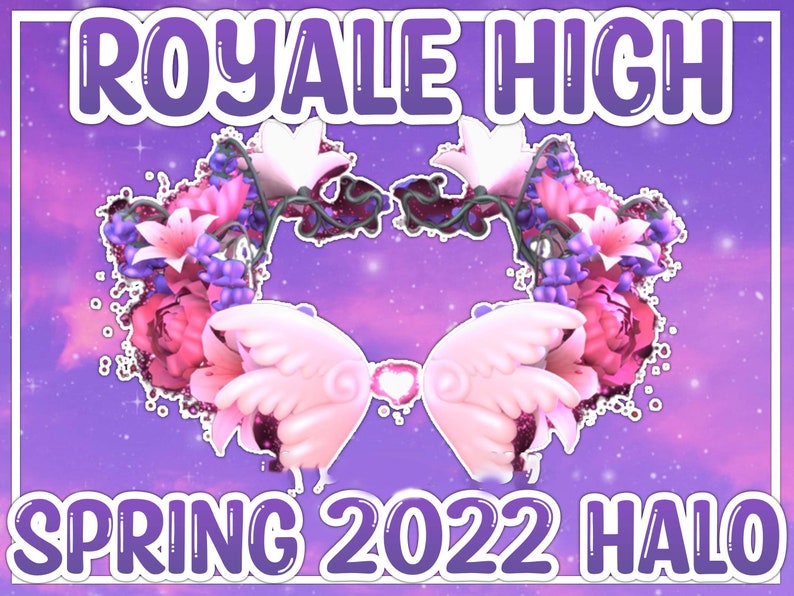 Spring Halo 2022 With an Art Portrait JPEG ROBLOX Etsy Canada