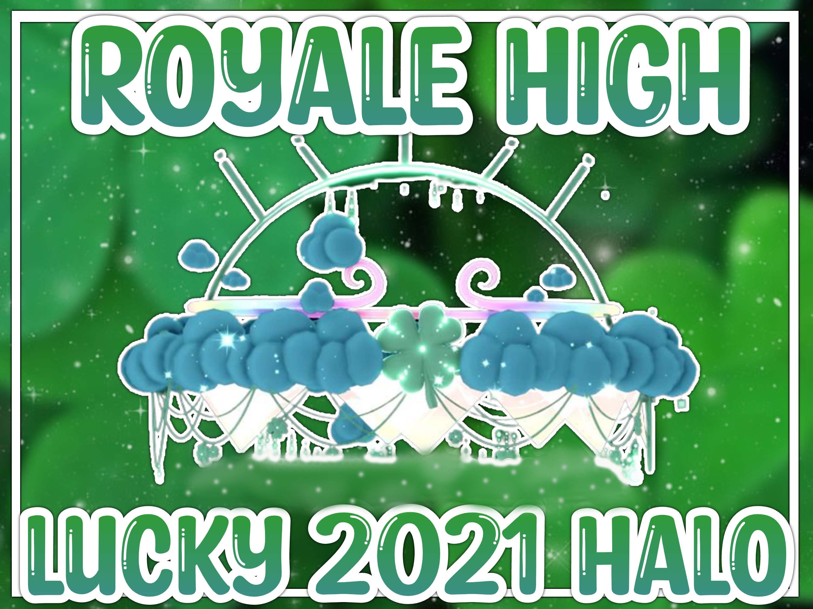 Lucky Halo 2021 With an Art Portrait JPEG ROBLOX Etsy UK