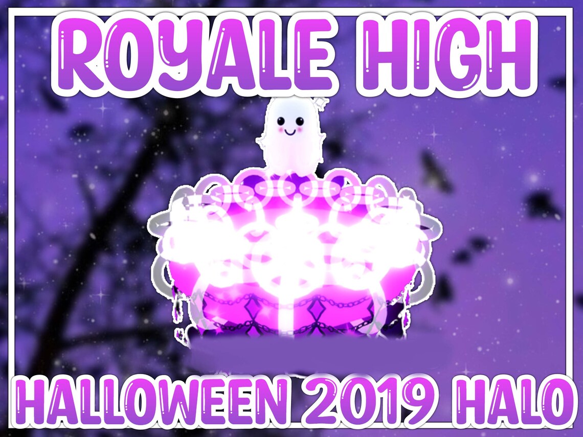 Halloween Halo 2019 With an Art Portrait JPEG ROBLOX Etsy Canada
