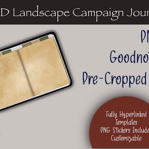 5e DnD Landscape Campaign Journal
