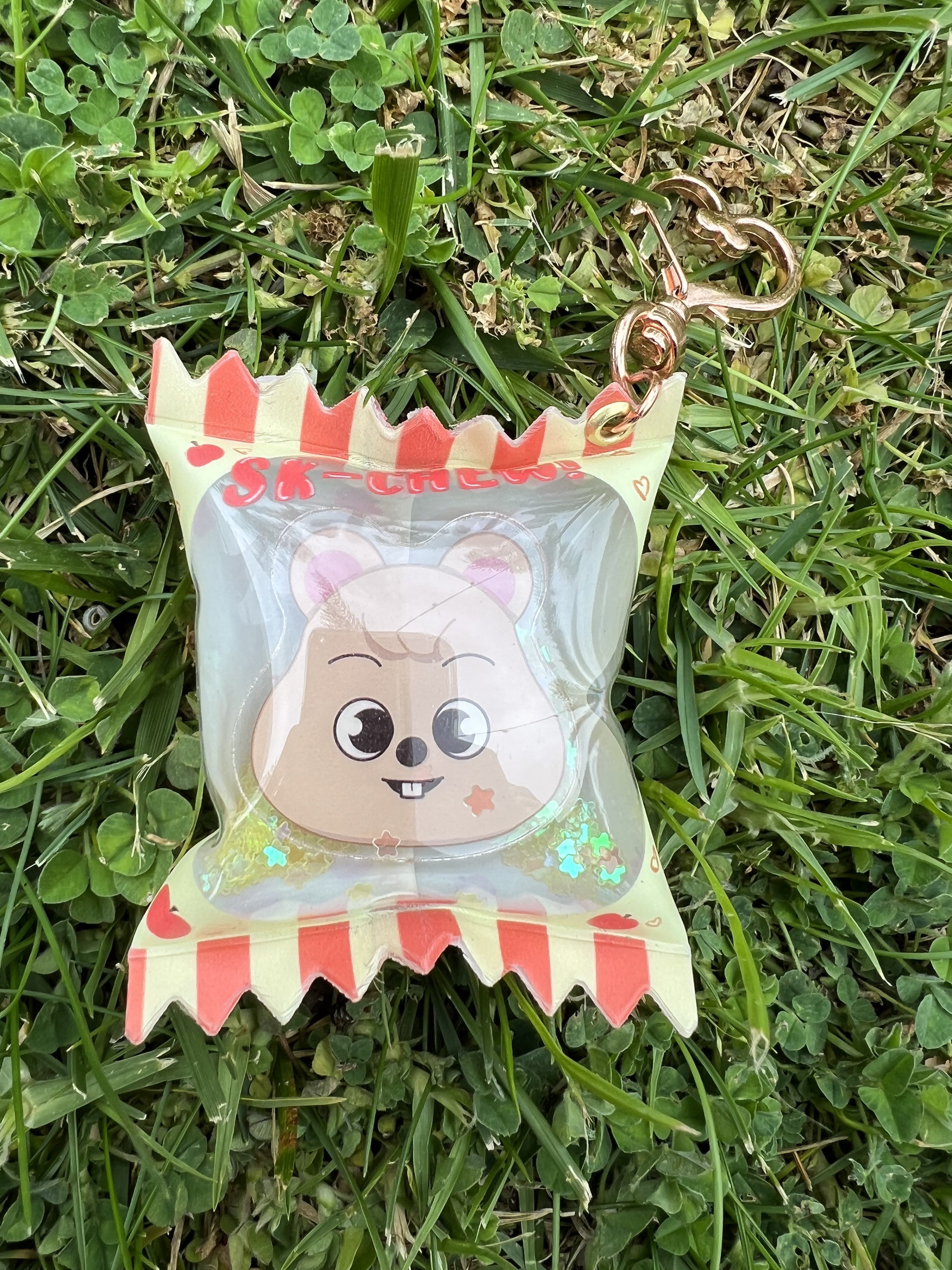 Skchew Han Quokka Apple skzoo Stray Kids Keychain - Etsy