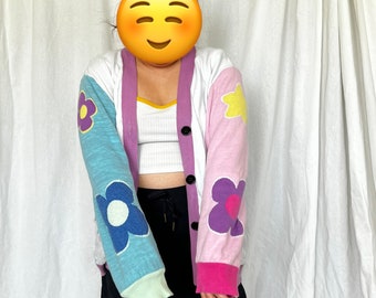 Friendly space giant cardigan