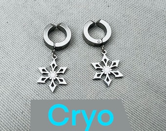 Clip on Genshin Element Earrings