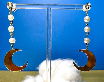Sailor moon / princess serenity inspired earrings