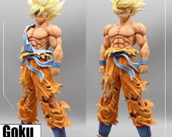 44CM Dragon Ball Z Son Goku Namek Anime Figures Super Saiyan Goku Statue PVC Action Figure Collection Model Toys Gifts