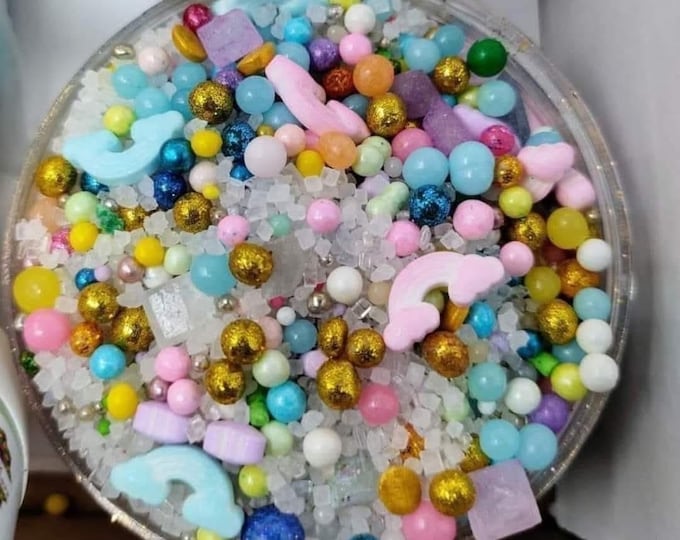 Rainbow Unicorn Sprinkles: Magical Dessert Topping