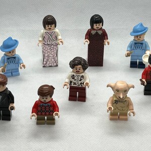 Tiny Harry Potter Magical 12 pc Set Figurines French Feve Dollhouse  Miniatures