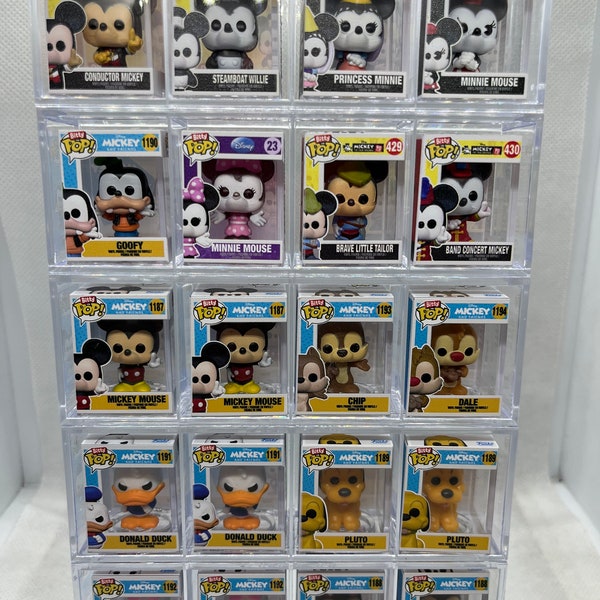 Bitty Pop Disney Characters, Mini Disney Funko Pop