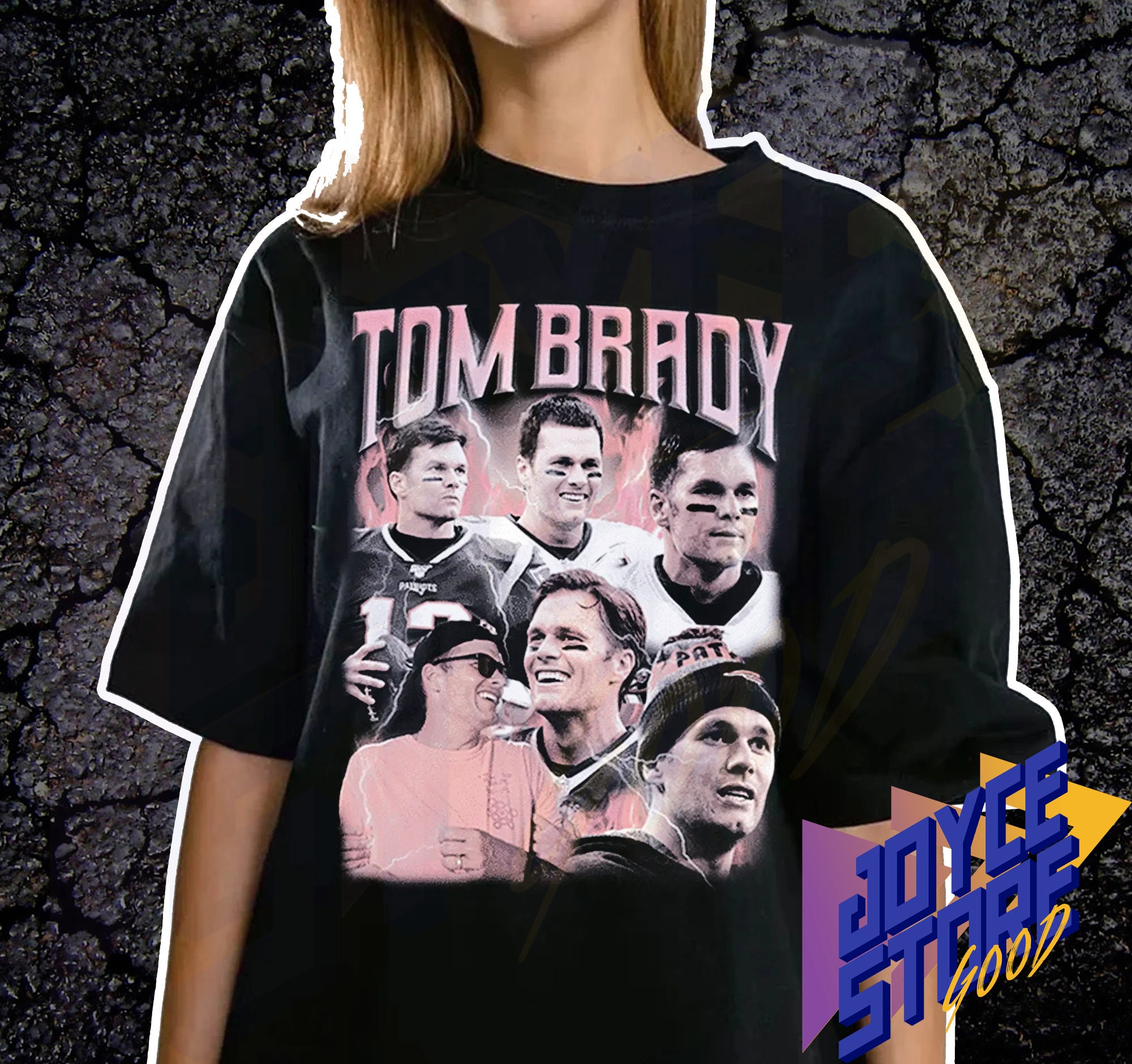 Tom Brady Football Vintage 90s Bootleg Shirt