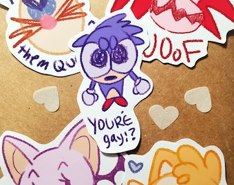 Pegatinas de Sonic