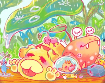 Pikmin Print