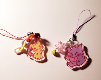 Cute Ghost Type Keychains