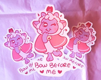 Cult of the Lamb Sticker Niedlich