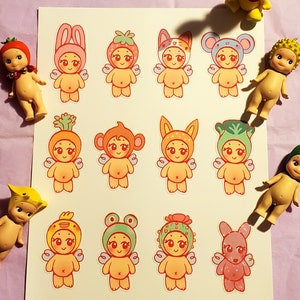 Sonny Angel Stickers Cute