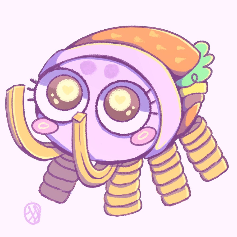 Bugsnax Bunger Sticker Etsy