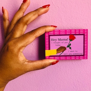 Afirmación de autocuidado Oracle Deck para madres Regalos de cumpleaños de Navidad para mamá
