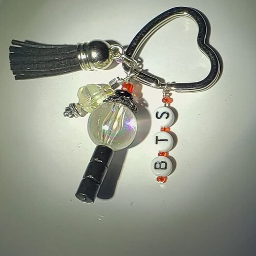 BTS Army Lightstick Keychain Etsy