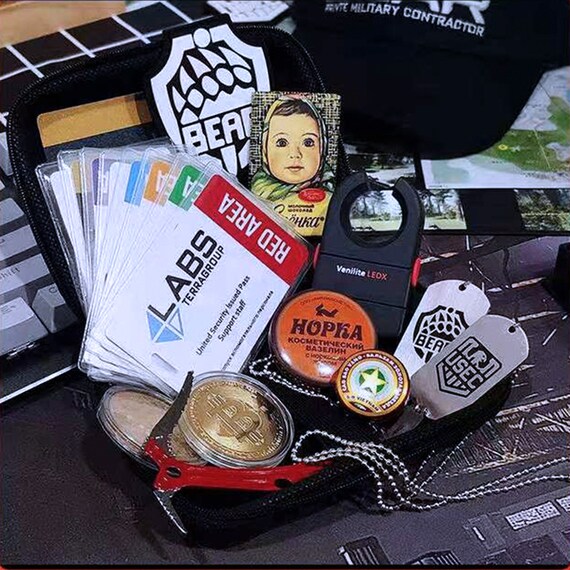 Tarkov Escape Bag Keys Labs Cards Coins Etsy