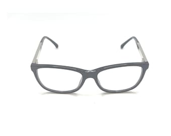 Chanel Eyeglasses 3280Q 501 Black Silver/ Galuchat Frame 52mm