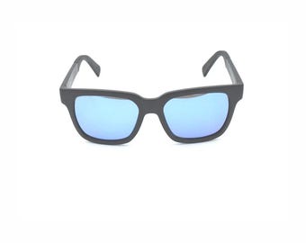 Maui Jim Mongoose MJ540-2M Matte Black / Blue Hawaii Polarized Sunglasses