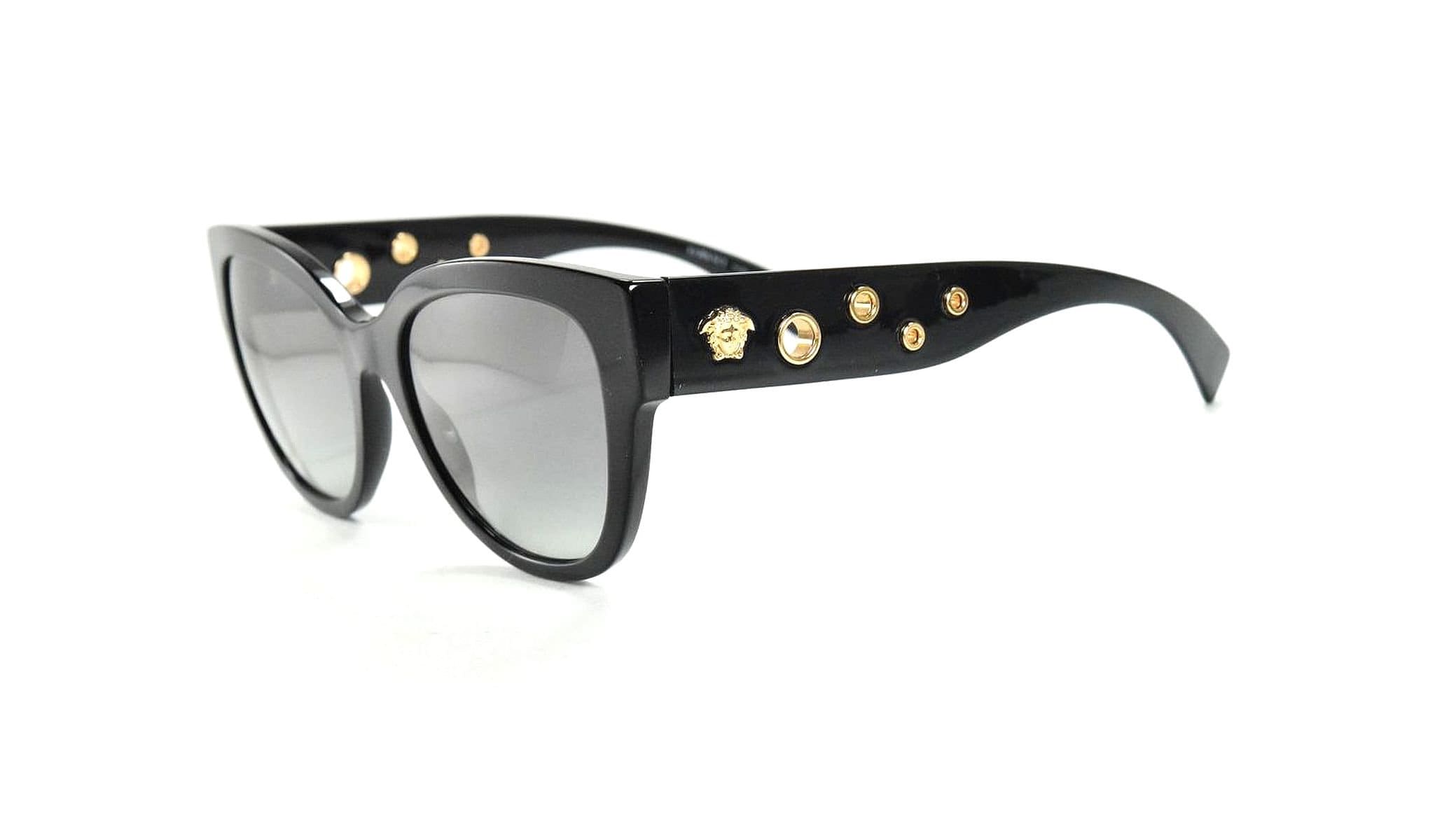 Versace 4314 GB1/11 Black Gray Gradient Sunglasses VERSACE Medusa Women main image 4