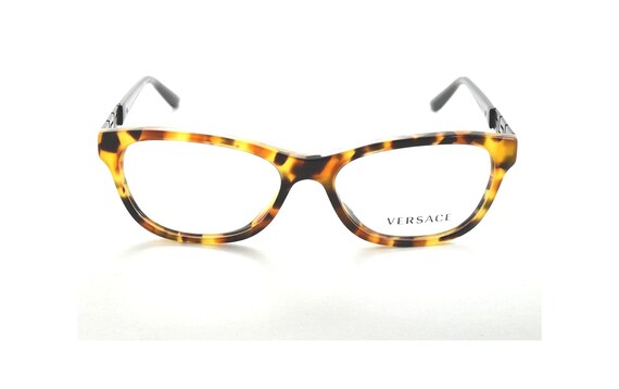 Versace Eyeglasses 3212B 5119 Havana Frame 52 Mm - Etsy display picture 2
