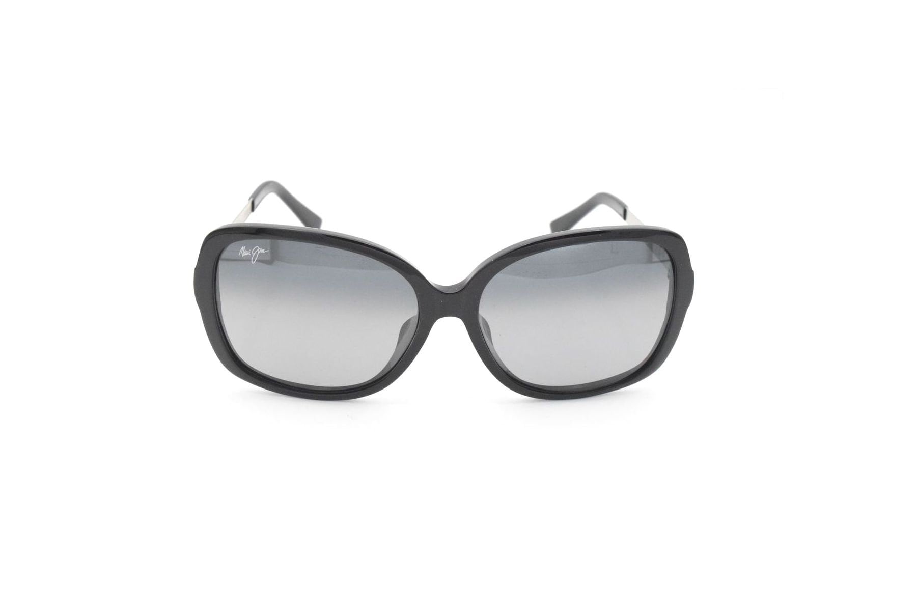 Maui Jim MJ 760 02 Melika Black Gold Frame Gray Polarized 