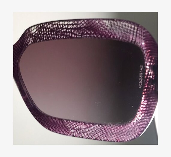 Chanel 5155 1155/3L Purple Mesh Clear / Violet Gr… - image 7