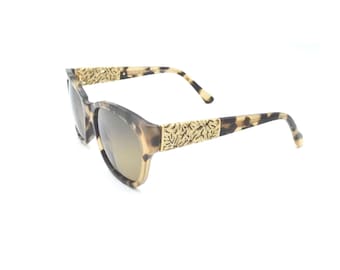 Maui Jim Monstera Sunglasses: Honey Havana, 24K Gold, Bronze Polarized