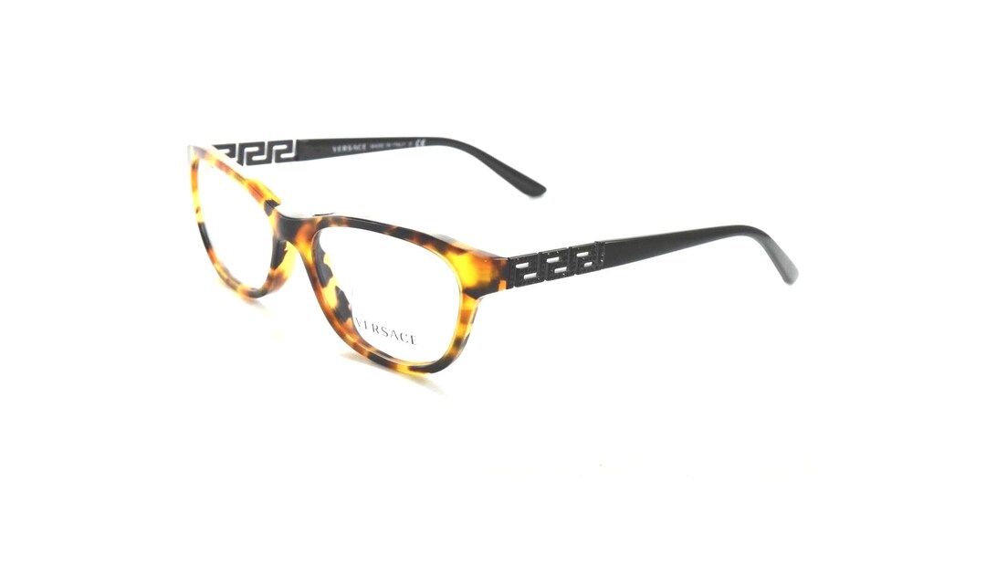 Versace 3212B 3212 5119 52 Havana Black Eyeglasses Versace 3212B 3212 5119 52 Havana Black Eyeglasses | eBay main image 2