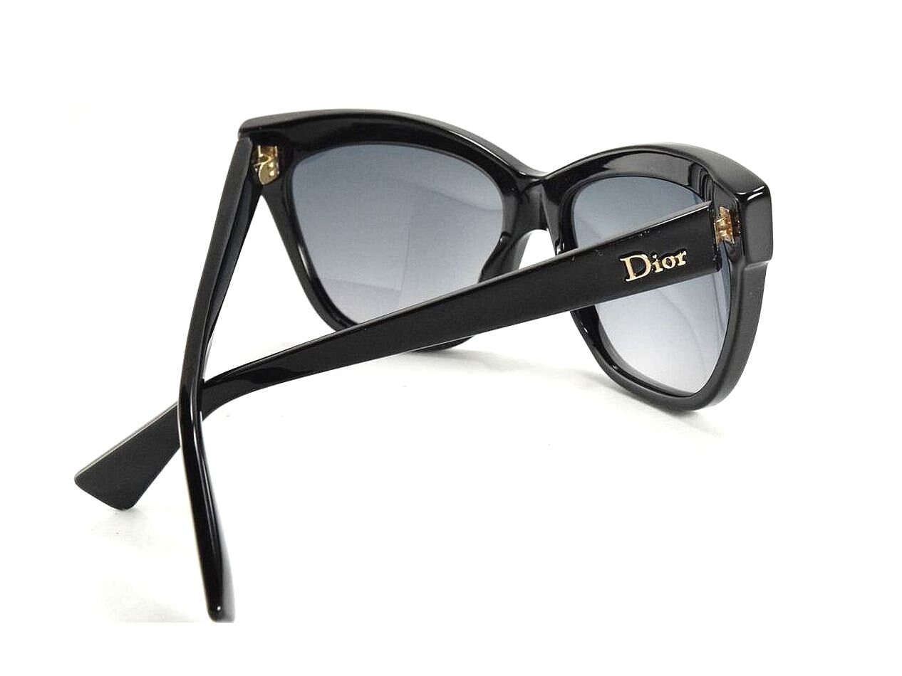 Dior JUPON 2 807HD Black Frames w/ Grey Lenses DIOR DiorBlackSuit R7U XS (50 - 23) with Grey lenses and  main image 4