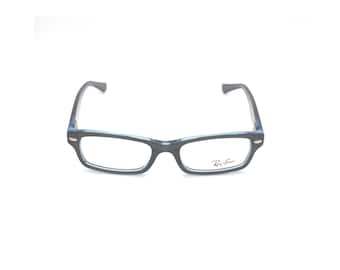 Ray-Ban Kids' Eyeglasses RB 1530 3667 Polished Blue Frame 48 mm +RB Case