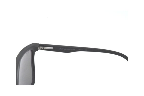 Maui Jim Wild Coast MJ 756-02MR Matte Black / Blue Hawaii Polarized View 4