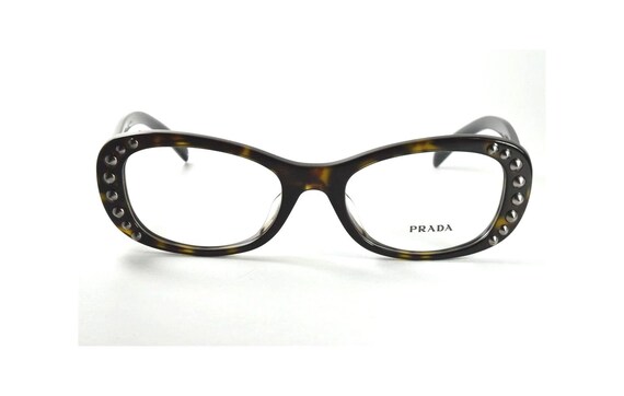 Prada Eyeglasses VPR 21R-F 2AU-1O1 Tortoise Frame… - image 2