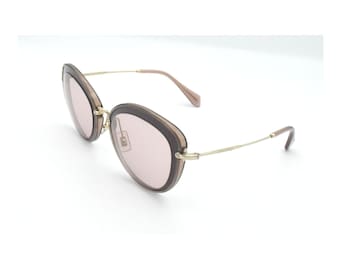 Miu Miu SMU 50R TKW-4M2 Bordeaux / Pink Mirrored Lens