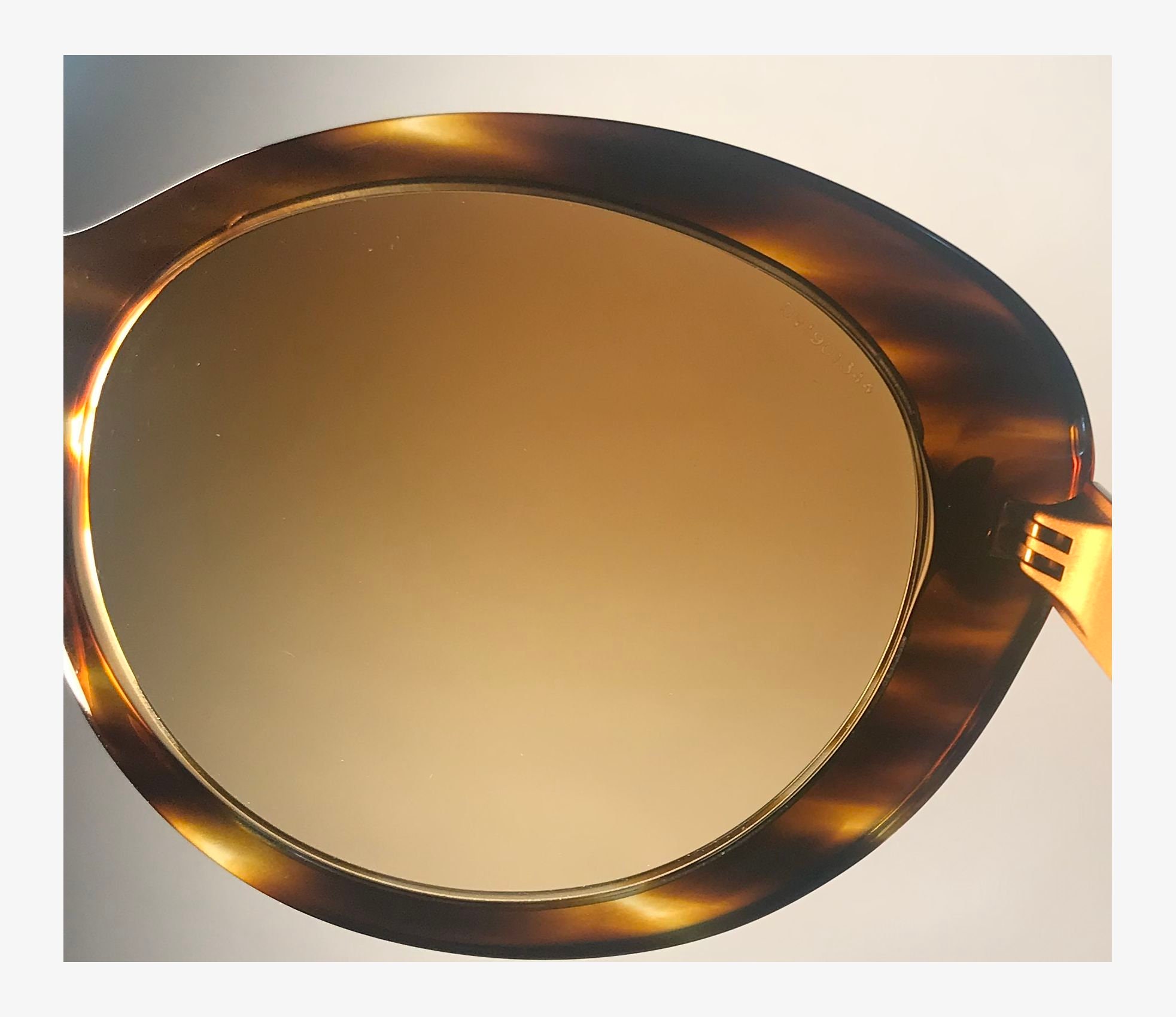 Versace 4318 5202 Stripe Havana Gradient Sunglasses, Gold/Brown Versace 4318 5202 Stripe Havana Gold / Brown Gradient Lenses  main image 2
