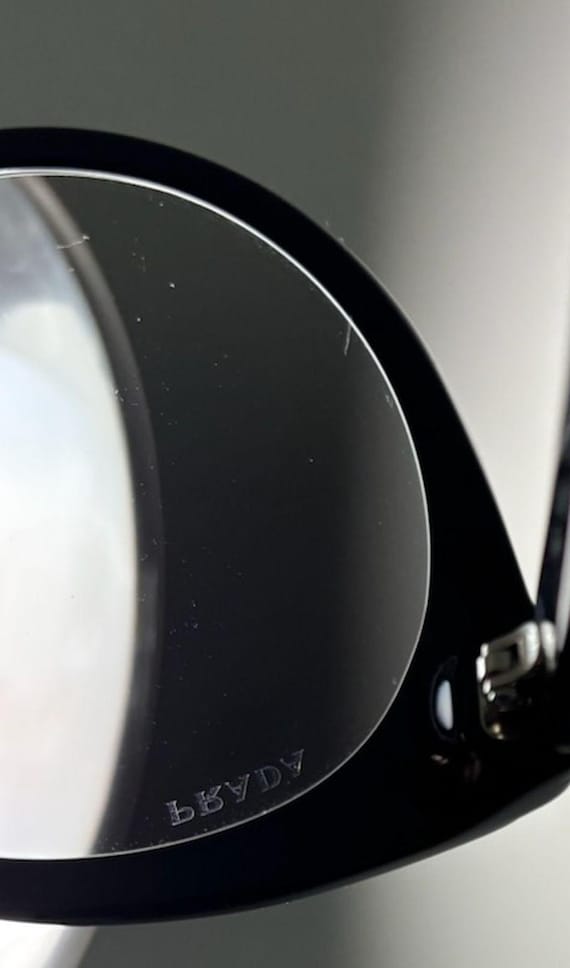 PRADA SPR 23O 1AB-3M1 Black Cat Eye W/ Gray Gradient Lens - Etsy display picture 1