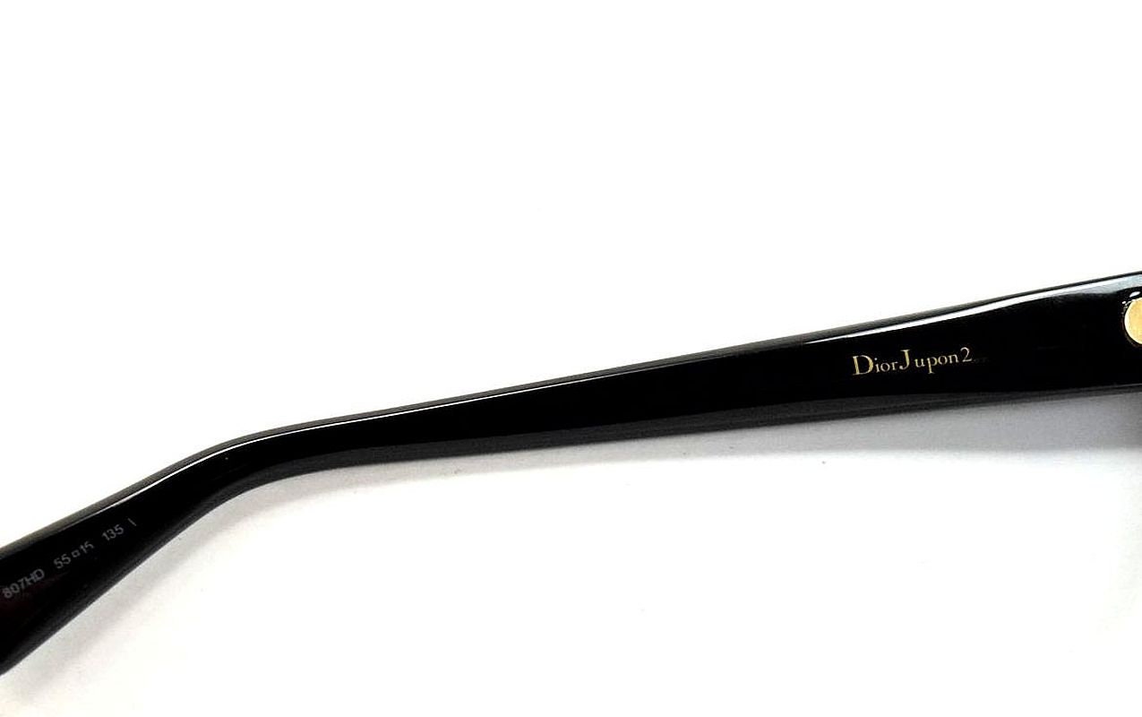 Dior JUPON 2 807HD Black Frames W/ Grey Lenses - Etsy display picture 1