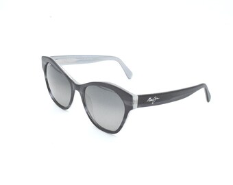 Maui Jim Swaying Palms MJ 530-91 Blue Grey Pearl White Gold  display picture 2