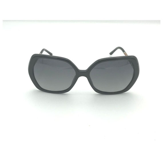 Burberry Women’s B4122 Sunglasses Burberry B 4122 3001/8G Square Black Gray Gradient  main image 4