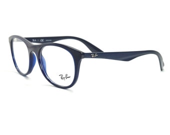 Ray-Ban Eyeglasses RB 7085 5584 Navy Blue Frame 52 mm+ RB Case
