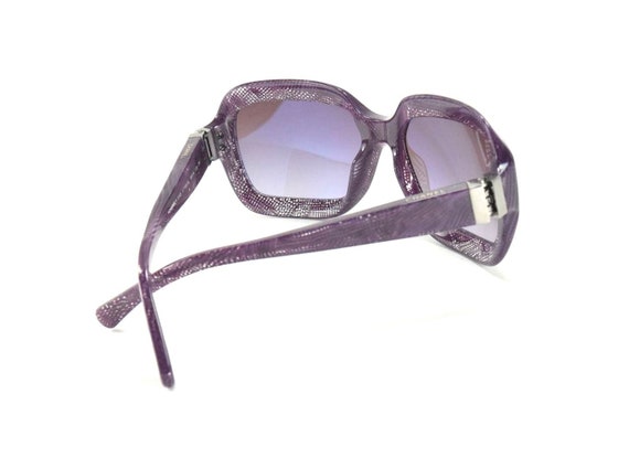 Chanel 5155 1155/3L Purple Mesh Clear / Violet Gr… - image 5