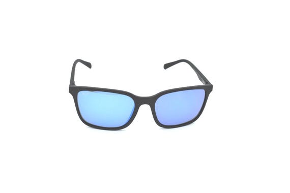 Maui Jim Wild Coast MJ 756-02MR Matte Black / Blue Hawaii Polarized View 2