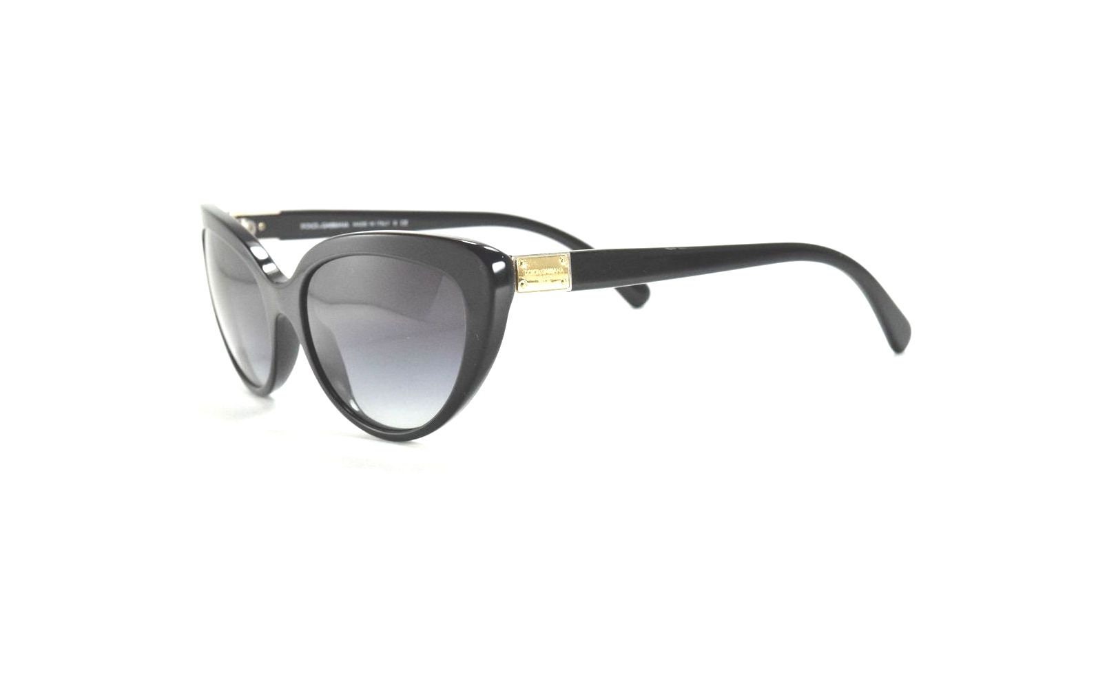 Dolce Gabbana Sunglasses DG 4194 501/8G Black & Gold Gray  display picture 3