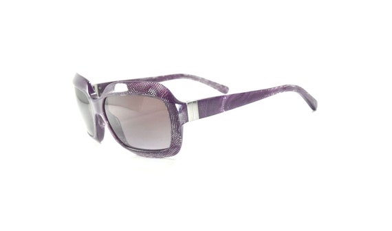 Chanel 5155 1155/3L Purple Mesh Clear / Violet Gr… - image 1
