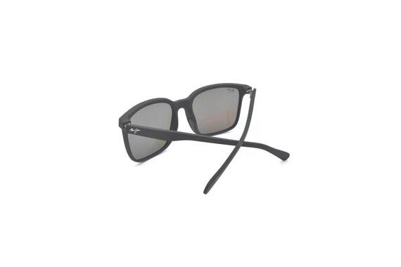 Maui Jim Wild Coast MJ 756-02MR Matte Black / Blue Hawaii Polarized View 6