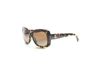 Chanel 5322 1172/S9 Gloss Havana / Shiny Tortoiseshell / Brown Gradient Polarized Lenses
