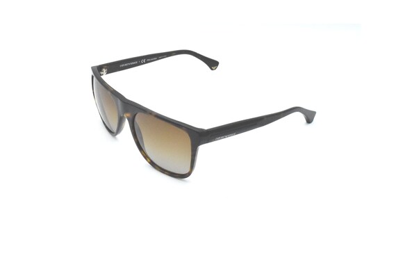 Emporio Armani EA4014 Sunglasses Tortoise Polarized Lens Plastic Brown Emporio Armani EA 4014 5026/T5 Tortoise Frame / Brown  main image 3