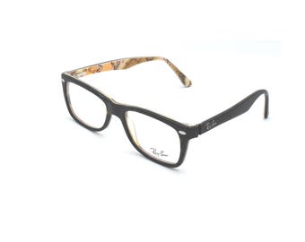 Ray-Ban RB 5228 5409 Eyeglasses Havana on Texture Camouflage Frame 50 mm +RB Case